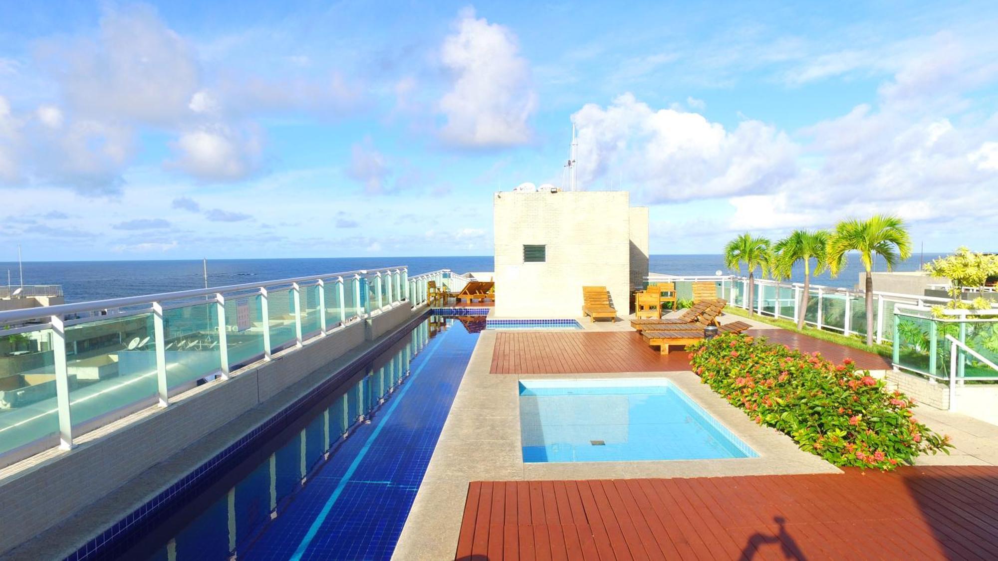 Apto Beira Mar Jtr -3 Quartos - Piscina - Cobertura - Churrasqueira * Maceio (Alagoas)