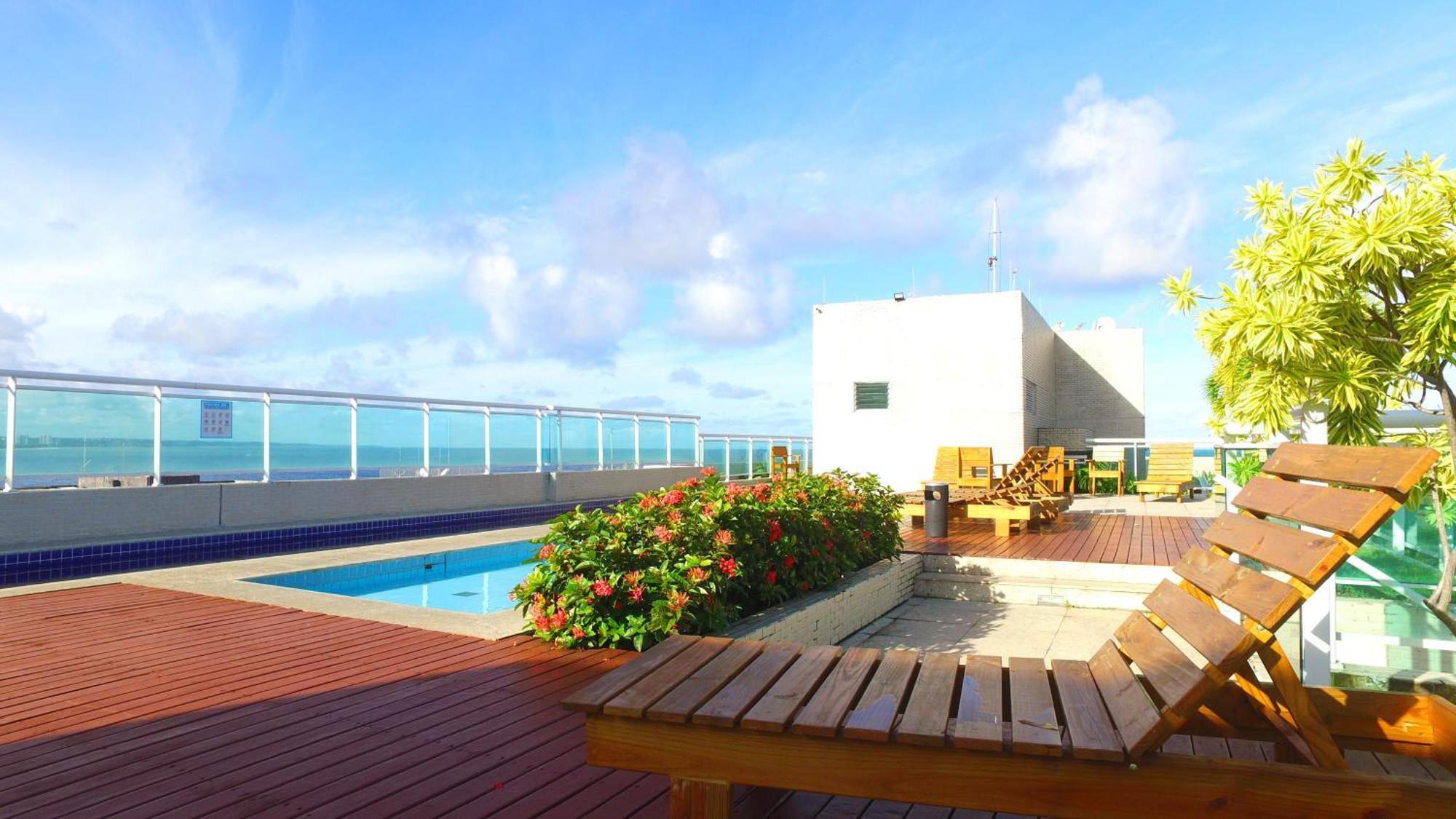 Apartment Apto Beira Mar Jtr -3 Quartos - Piscina - Cobertura - Churrasqueira