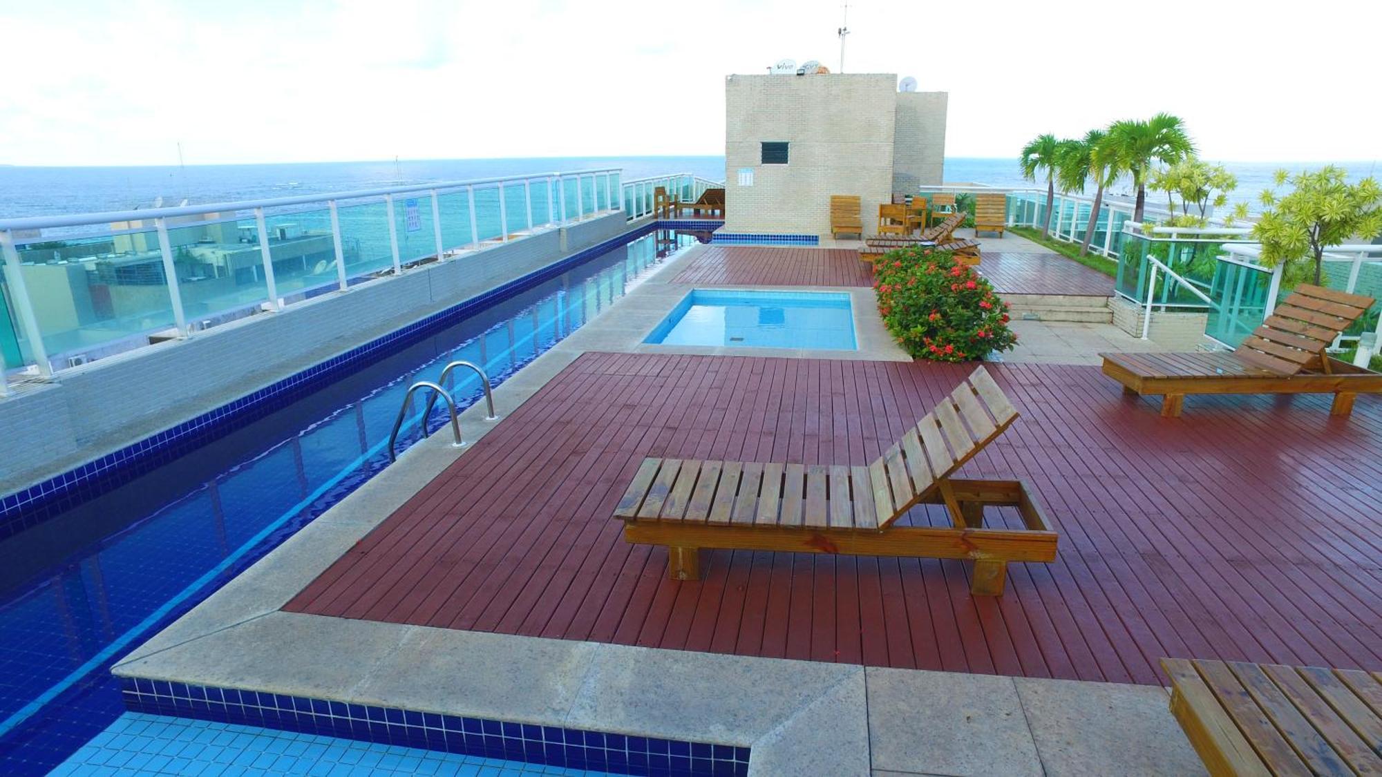 Apartment Apto Beira Mar Jtr -3 Quartos - Piscina - Cobertura - Churrasqueira